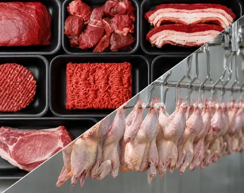 Poultry and meat processing ice application