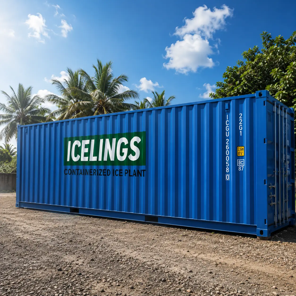 CONTAINERIZED BLOCK ICE PLANT